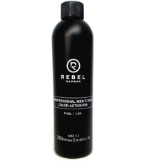Активатор для профессиональной мужской краски для волос REBEL BARBER 5VOL (1.5%) 250 мл