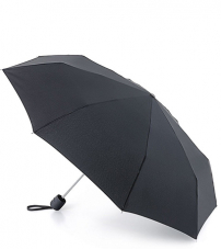 Компактный мужской черный зонт, механика, Stowaway-23, Fulton G560-01