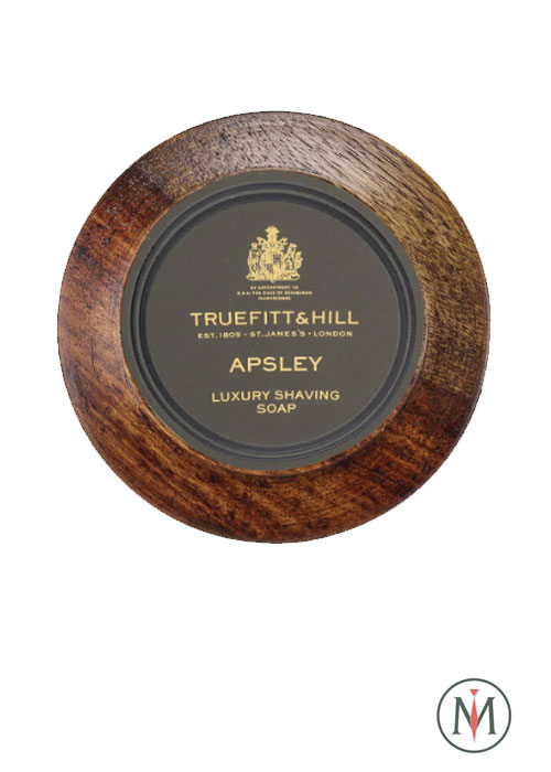 Мыло-люкс для бритья в деревянной чаше Truefitt & Hill Apsley Luxury Shaving Soap -99гр.