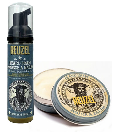 Набор для бороды Reuzel Original Scent (Beard Foam+Balm)