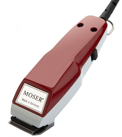 Триммер для стрижки волос и бороды MOSER 1411-0050 mini (Бордовый)