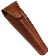 Кожаный чехол для Mach3/Fusion, коричневый Parker Shaving LP2 -19см.